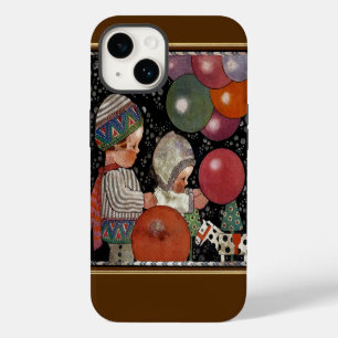 Coque Pour iPhone 14 Fête d'anniversaire, ballons et jouets pour enfant