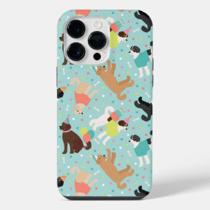 Coque Pour Pour iPhone 14 Pro Max Fête d'anniversaire de Labradoodle / Goldendoodle