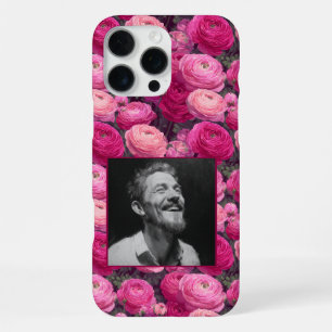 Coque iPhone 16 Pro Max Fête d'anniversaire tendance Ranunculus Fleur pers