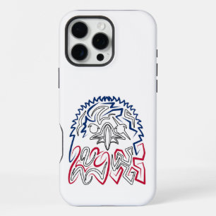Coque iPhone 16 Pro Max Fête de l'Indépendance Aigle américain