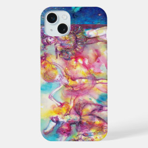Coque iPhone 15 Plus FÊTE MASQUÉE,Masques de Mardi Gras,Danse,Musique