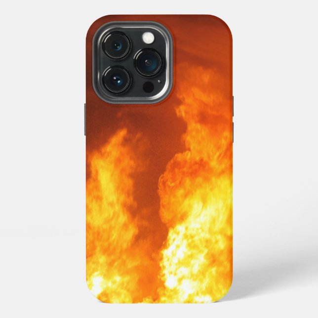 Coque iPhone Feu (Dos)