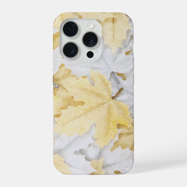 Coque iPhone Feuilles d'automne (Verso)