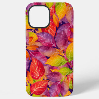 Coque iPhone 12 Pro Max Feuilles d'automne