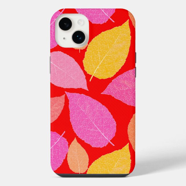 Coque iPhone Feuilles d'automne . (Verso)