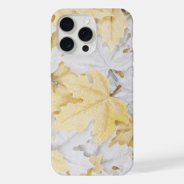 Coque iPhone Feuilles d'automne (Verso)