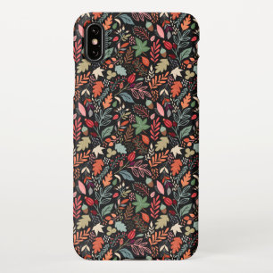 Coque iPhone XS Max Feuilles d'automne colorées