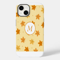 Feuilles d'automne vintage rétro motif