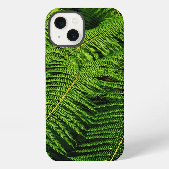 Coque iPhone Feuilles de fougère (Verso)
