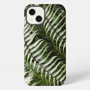 Etui iPhone 13 Feuilles de fougère II Vert foncé Nature