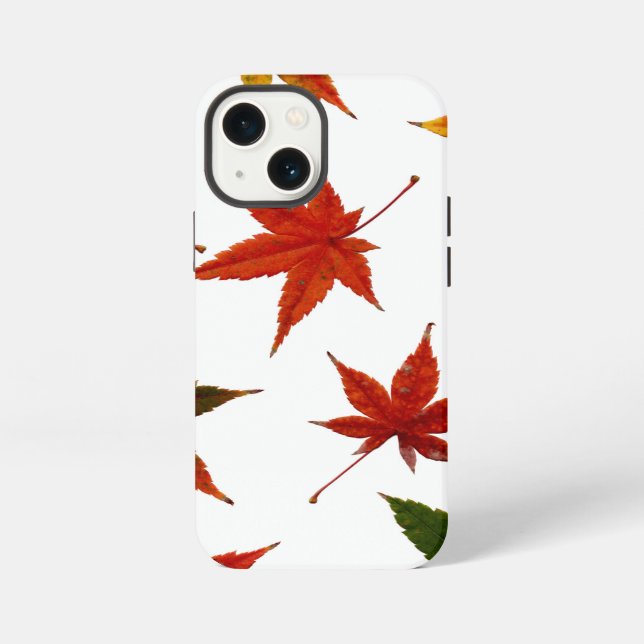 Coque iPhone Feuilles d'érable japonais (Verso)