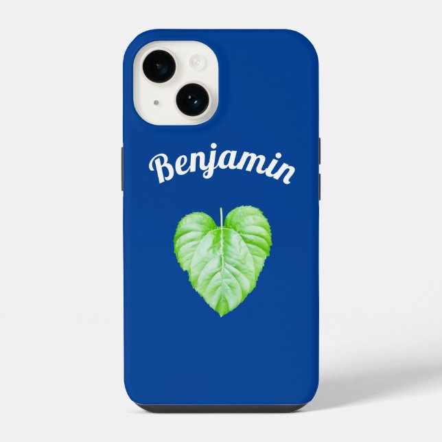Coque iPhone Feuillet clair joli (Verso)