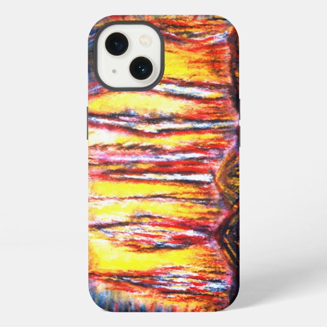 Coque iPhone Feux de fourrage (Verso)