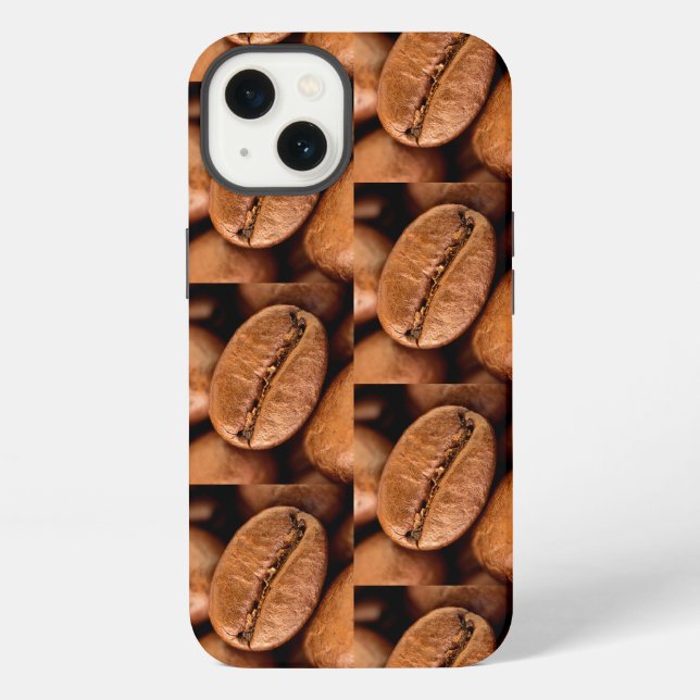 Coque iPhone Fèves de café magiques (Verso)