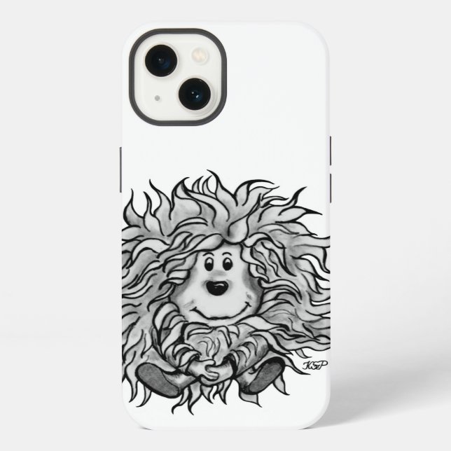 Coque iPhone Fidel le petit gobelin de la forêt (Verso)