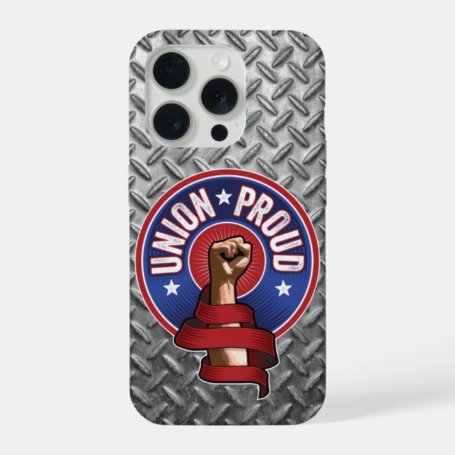 Coque iPhone Fiers de l'union (Verso)