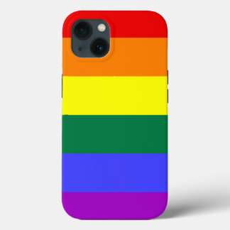 Etui iPhone 13 Fierté arc-en-ciel