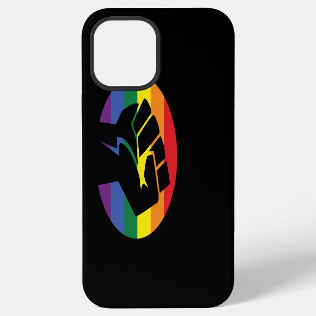 Coque iPhone Fierté Gay Pride  (Verso)