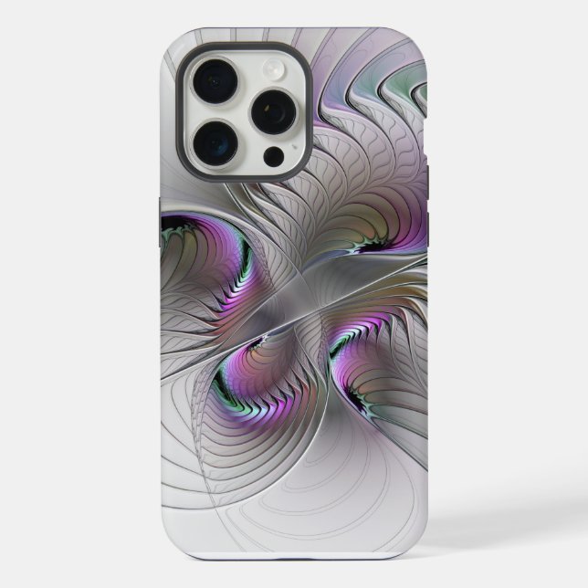 Coque iPhone Figure de fantaisie abstraite moderne et timide, a (Verso)