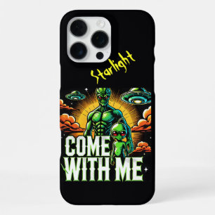 Coque iPhone 16 Pro Max Figures extraterrestres : Aventures dans l'espace