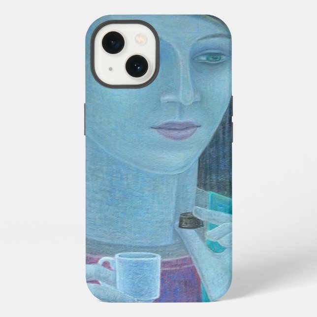 Coque iPhone Fille au chocolat 2011 (Verso)