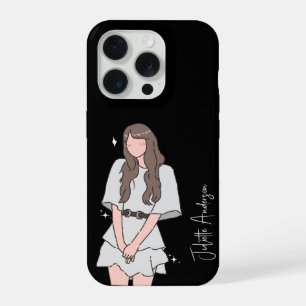 Coque iPhone 15 Pro Fille beauté sans effort personnalisable