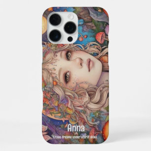 Coque iPhone 16 Pro Max Fille de Fantaisie Mystique - Magie Personnalisée