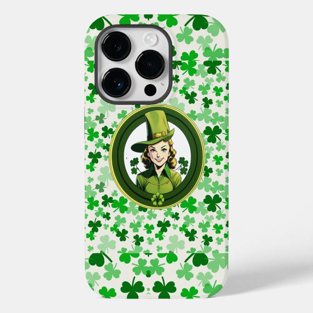 Coque iPhone Fille Irlandaise  (St. Patrick Day Holiday iPhone Case!)