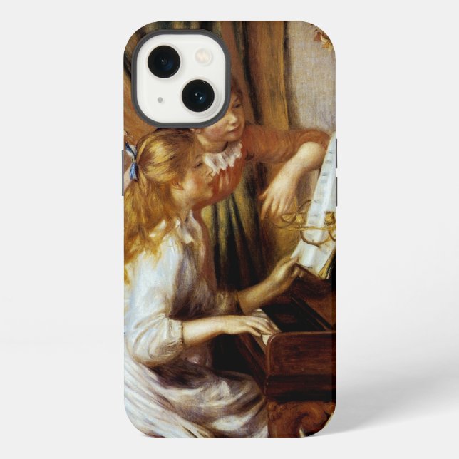 Coque iPhone Filles au piano (Verso)