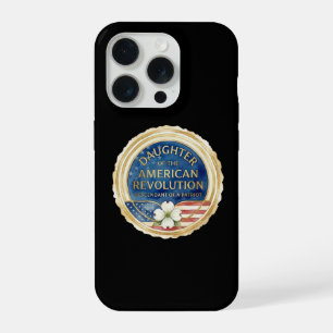 Coque iPhone 15 Pro Filles de la Révolution américaine patriote USA