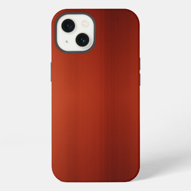 Coque iPhone Finition acajou (Verso)