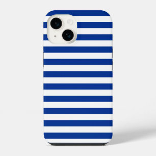 Coque Pour iPhone 14 finlande grèce israël drapeau rayures bleu ligne b