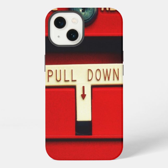 Coque iPhone Fire alarm (Verso)