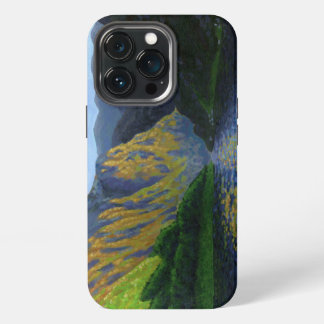 Etui iPhone 13 Pro Fjord norvégien approchant du coucher du soleil