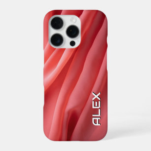 Coque iPhone 16 Pro Flacon souple de pastèque rose