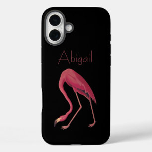 Coque iPhone 16 Plus Flamant rose américain Vintage Audubon Birds of Am