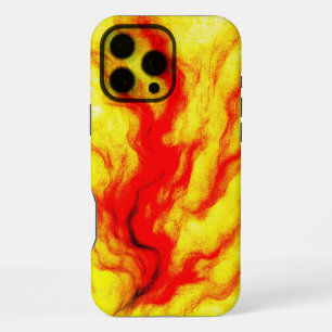 Coque iPhone 16 Pro Max Flame - Abstrait Incendie