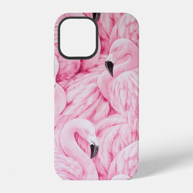 COQUE iPhone FLAMINGO SONT PARTOUT (Verso)