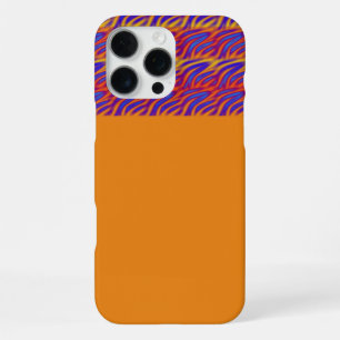 Coque iPhone 16 Pro Max Flammes bleues