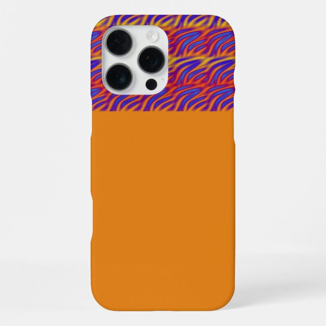 Coque iPhone Flammes bleues (Verso)
