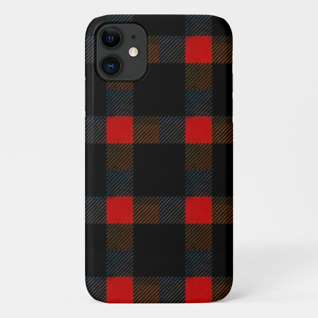coque iphone flannel (Dos)