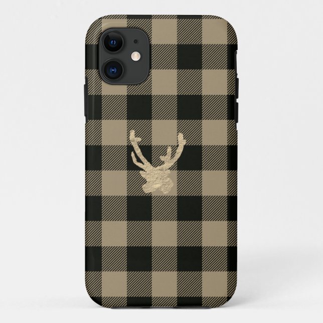 Coque iphone Flannel Reindeer (Dos)