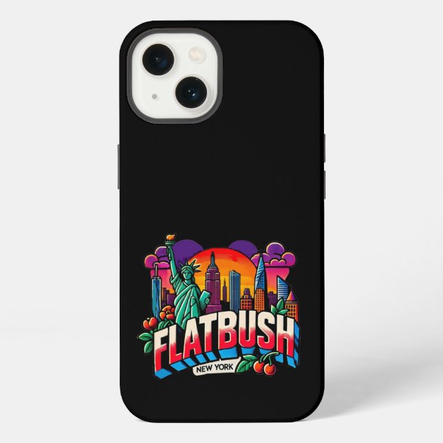 Coque iPhone Flatbush, New York City (Verso)