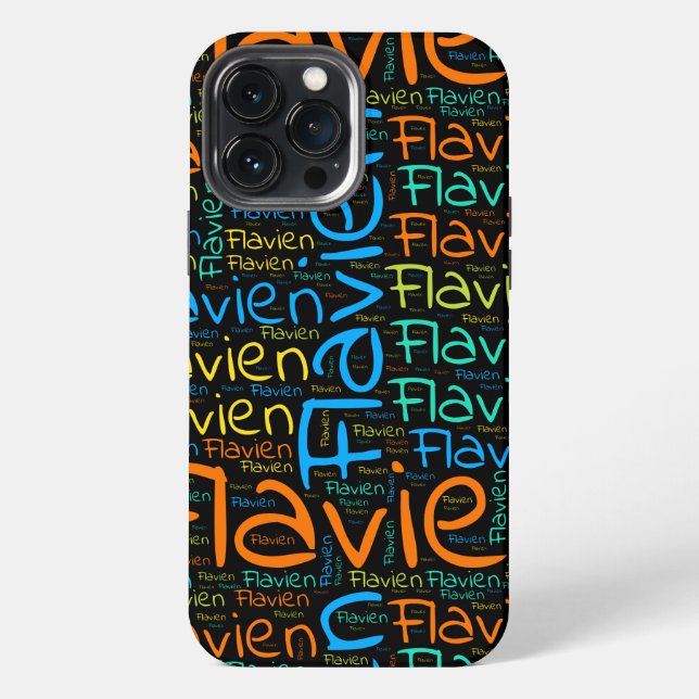 Coque iPhone Flavien (Verso)