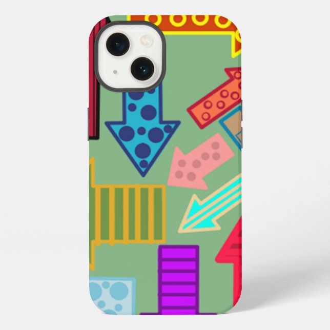 Coque iPhone Flèches (Verso)
