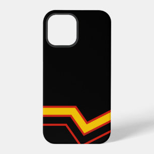 Coque iPhone 12 Pro Flèches de drapeau de fierté en caoutchouc de Slip