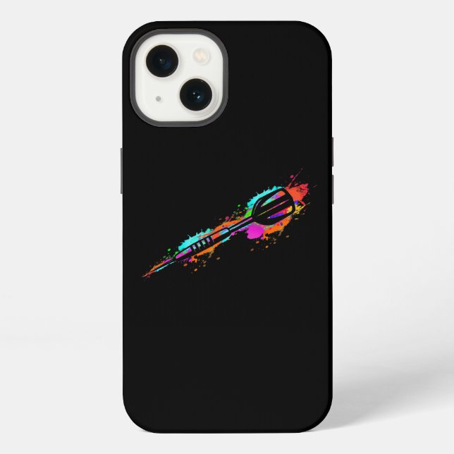Coque iPhone Fléchettes en acier (Verso)