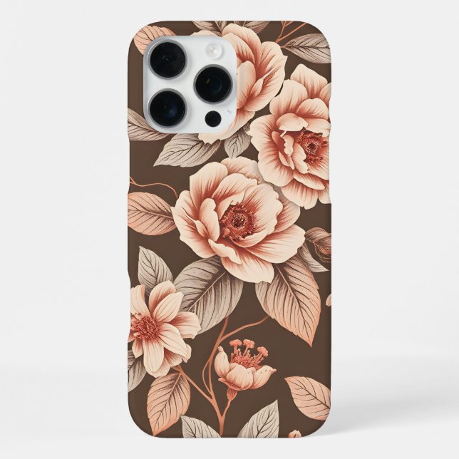 Coque iPhone Fleur Colorée (Verso)