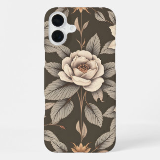 Coque iPhone 16 Plus Fleur Colorée