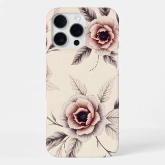 Coque iPhone 16 Pro Max Fleur Colorée